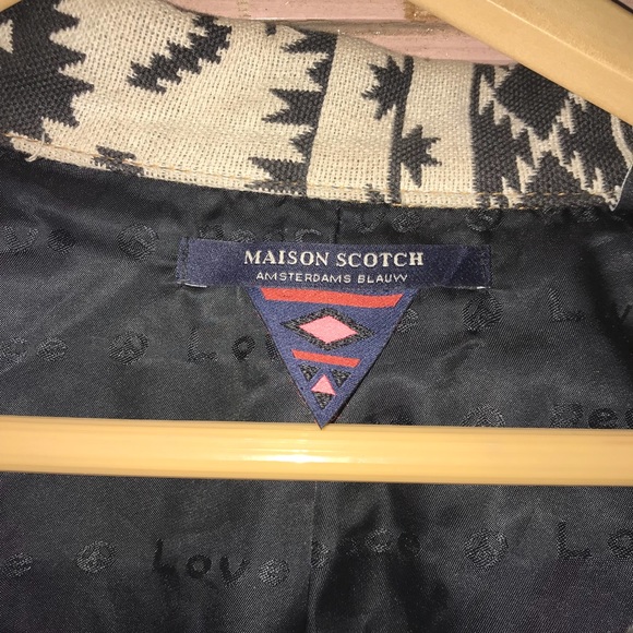 Denim jacket with detail sleeves - Picture 3 of 7